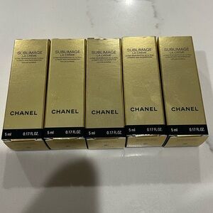 NIB 5-pack CHANEL Sublimage La Creme - 5 ml / 0.17 oz
